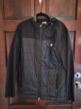 Carhartt Men's Jacket Soft Shell Hybrid Puffer J294